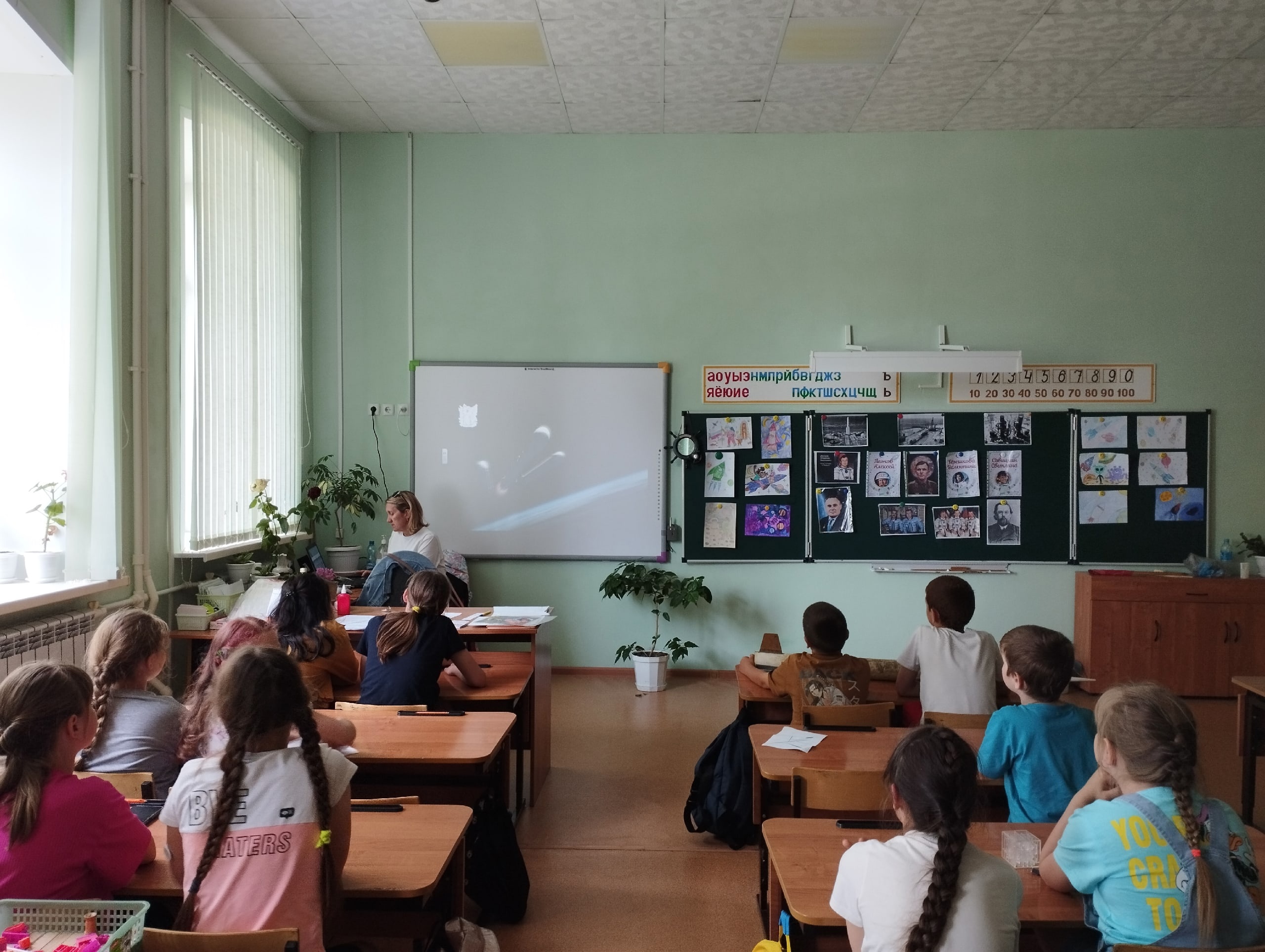 День космоса в лагере «Солнышко».